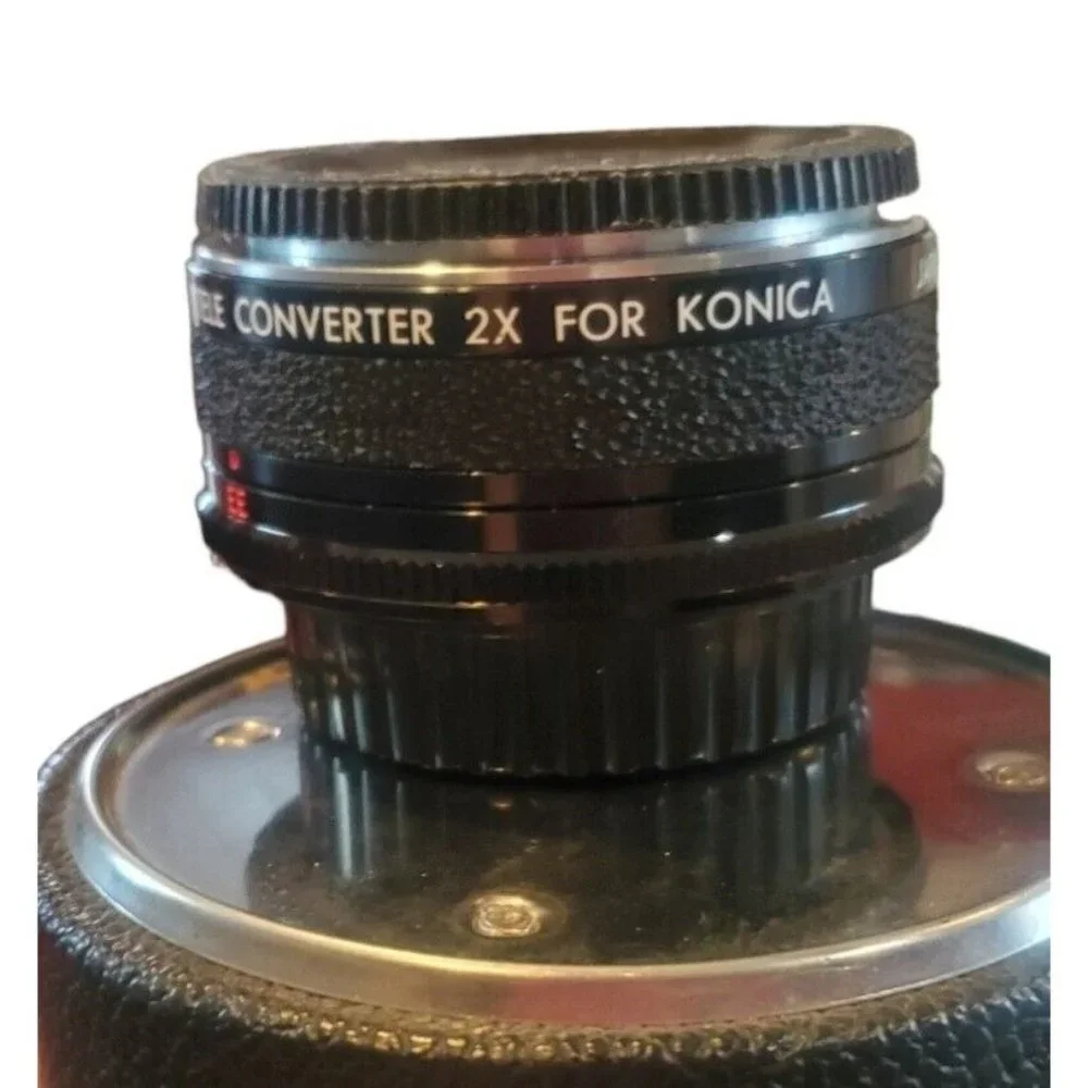 Tamron MC Tele Converter 2X For Konica Japan With Case Vintage